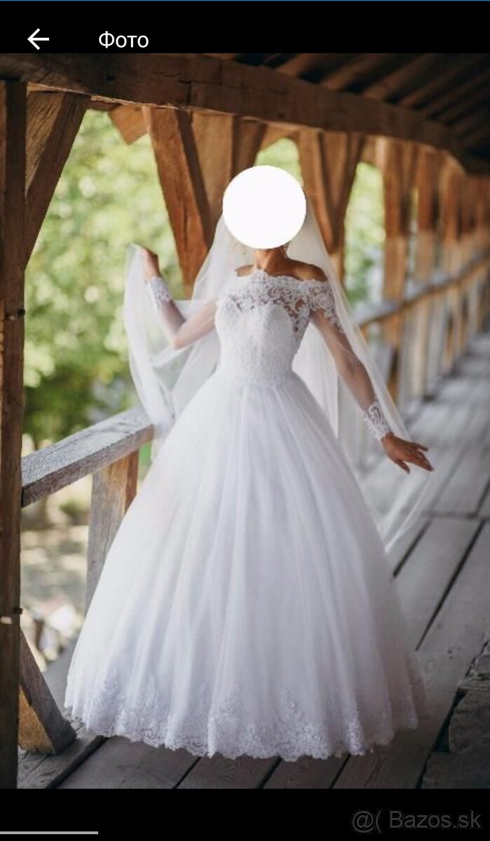 Predám svadobné šaty - 10