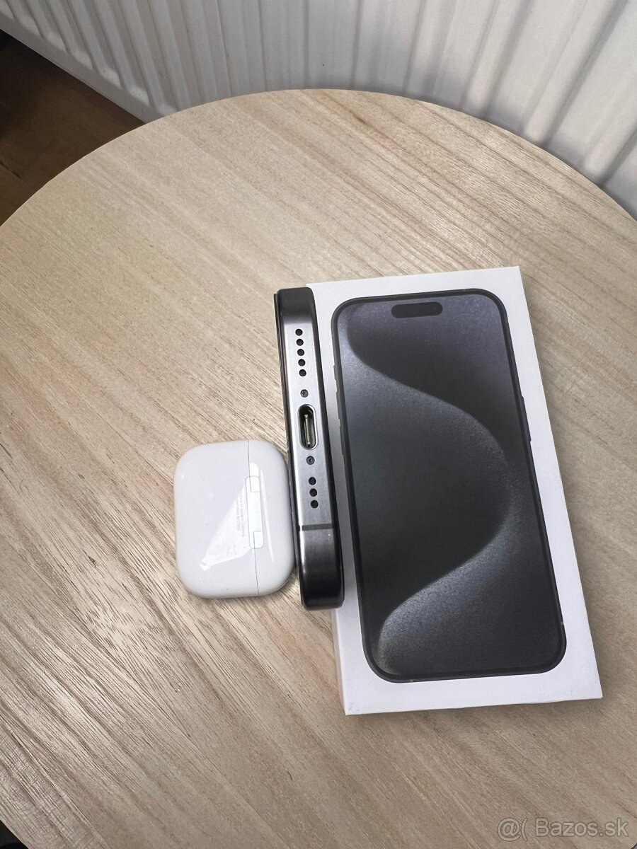 📱 iPhone 15 Pro 100% 128 GB – Black Titanium - 10