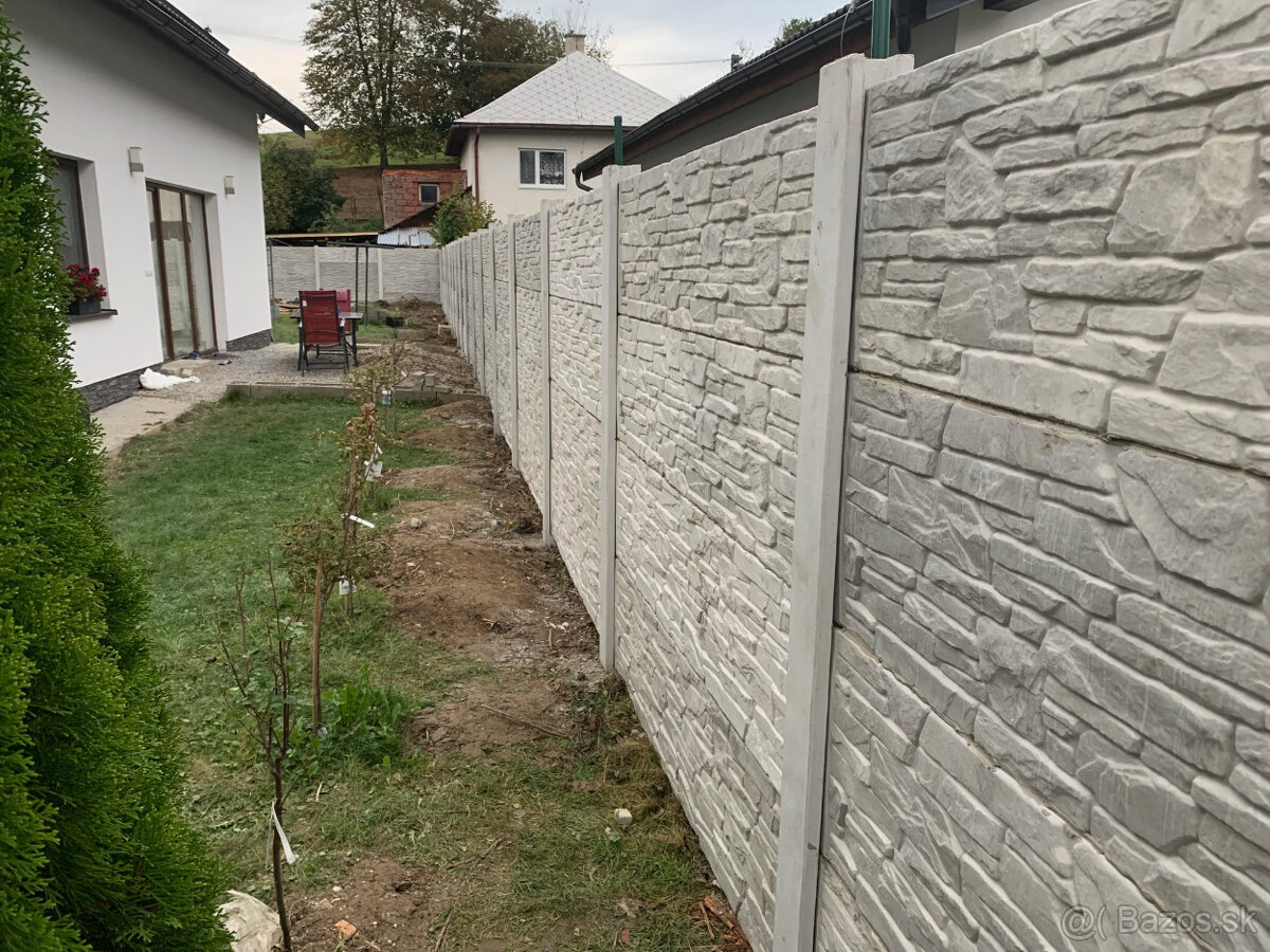 Kvalitné oplotenie priamo od výrobcu / BETÓNOVÉ PLOTY / - 10