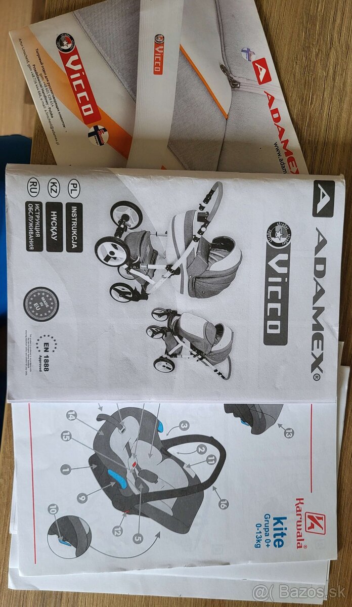 Adamex Vicco 3v1 kočík - 10