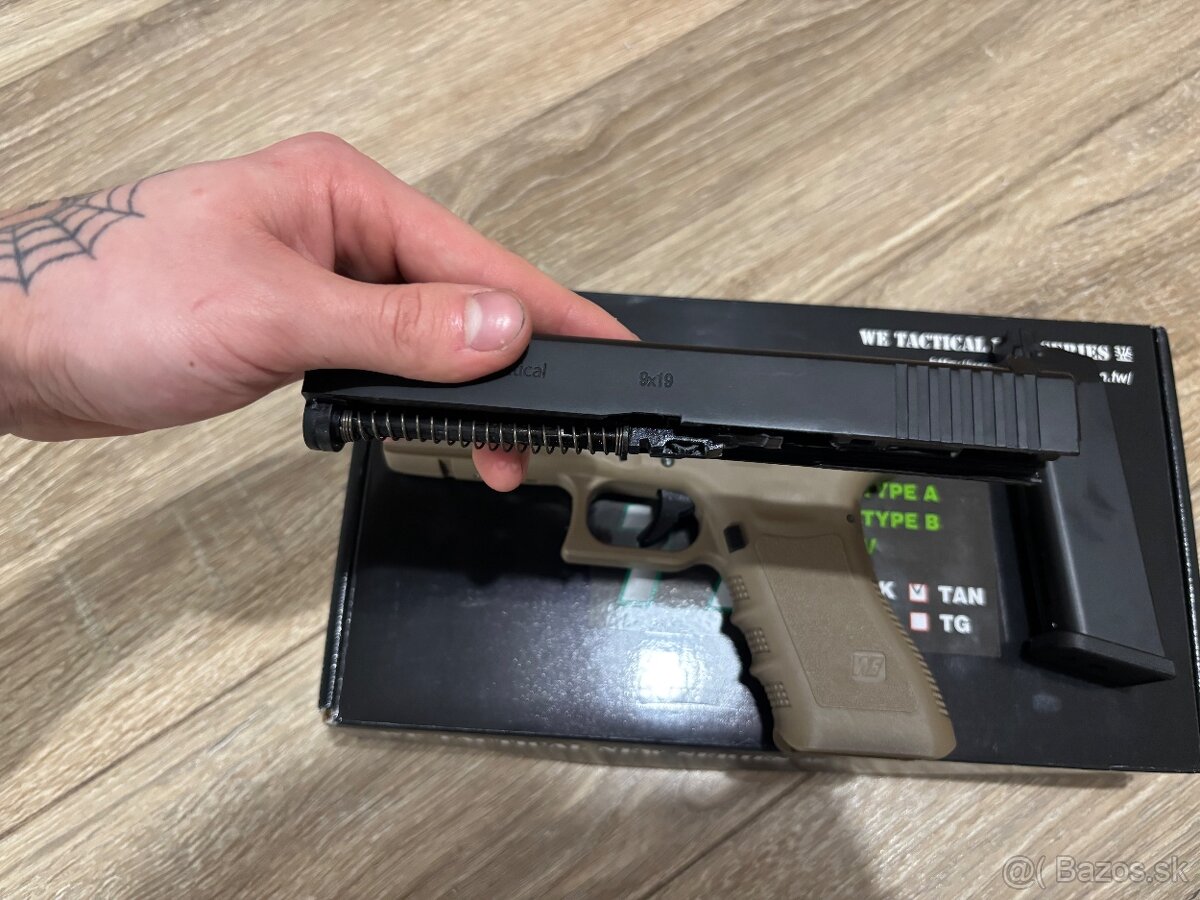 WE GBB G17 Gen.3 airsoftova zbraň - 10