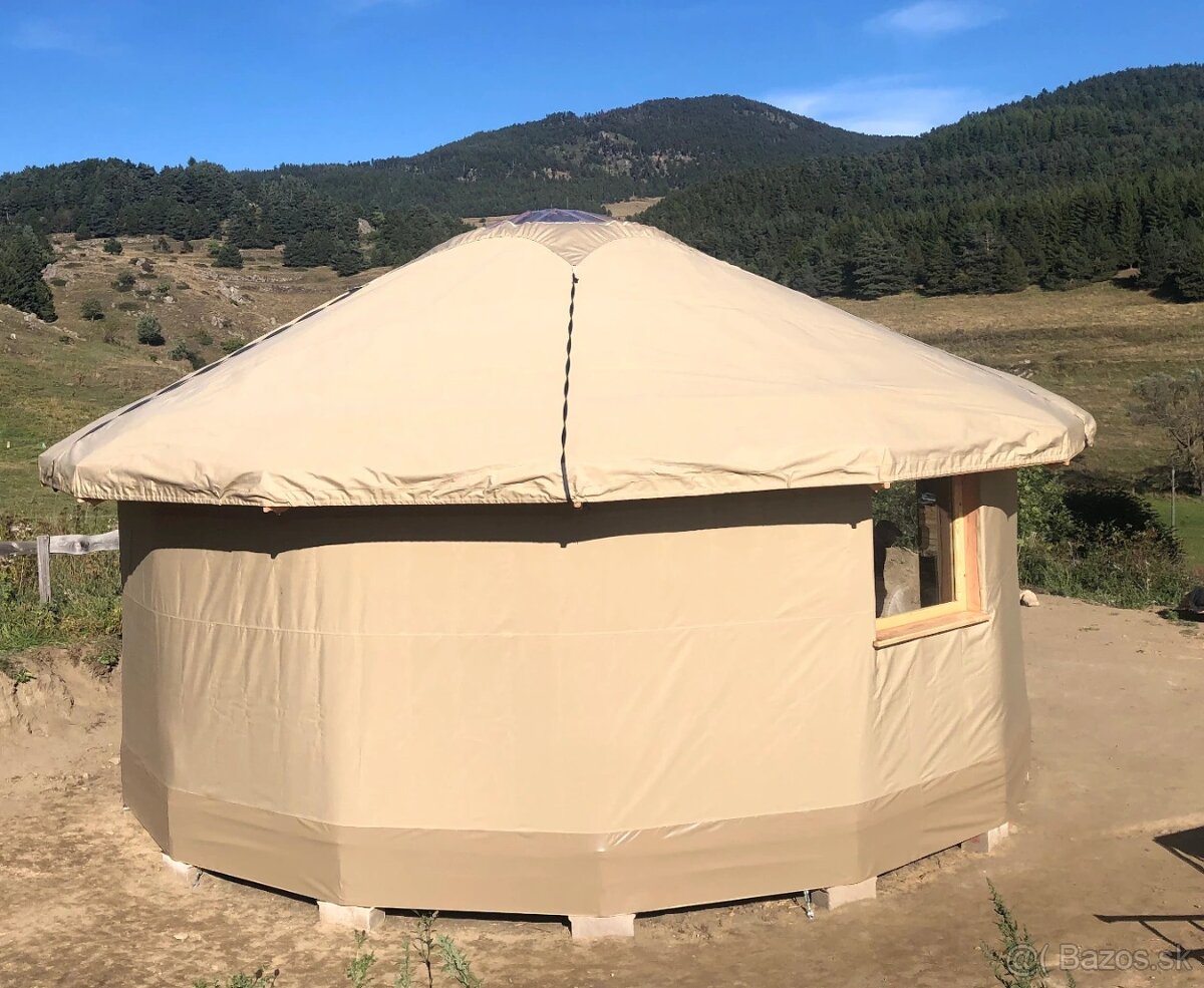Predám Jurta ekodom Ø 6m, Ø 7m, Ø 8,4m - 10