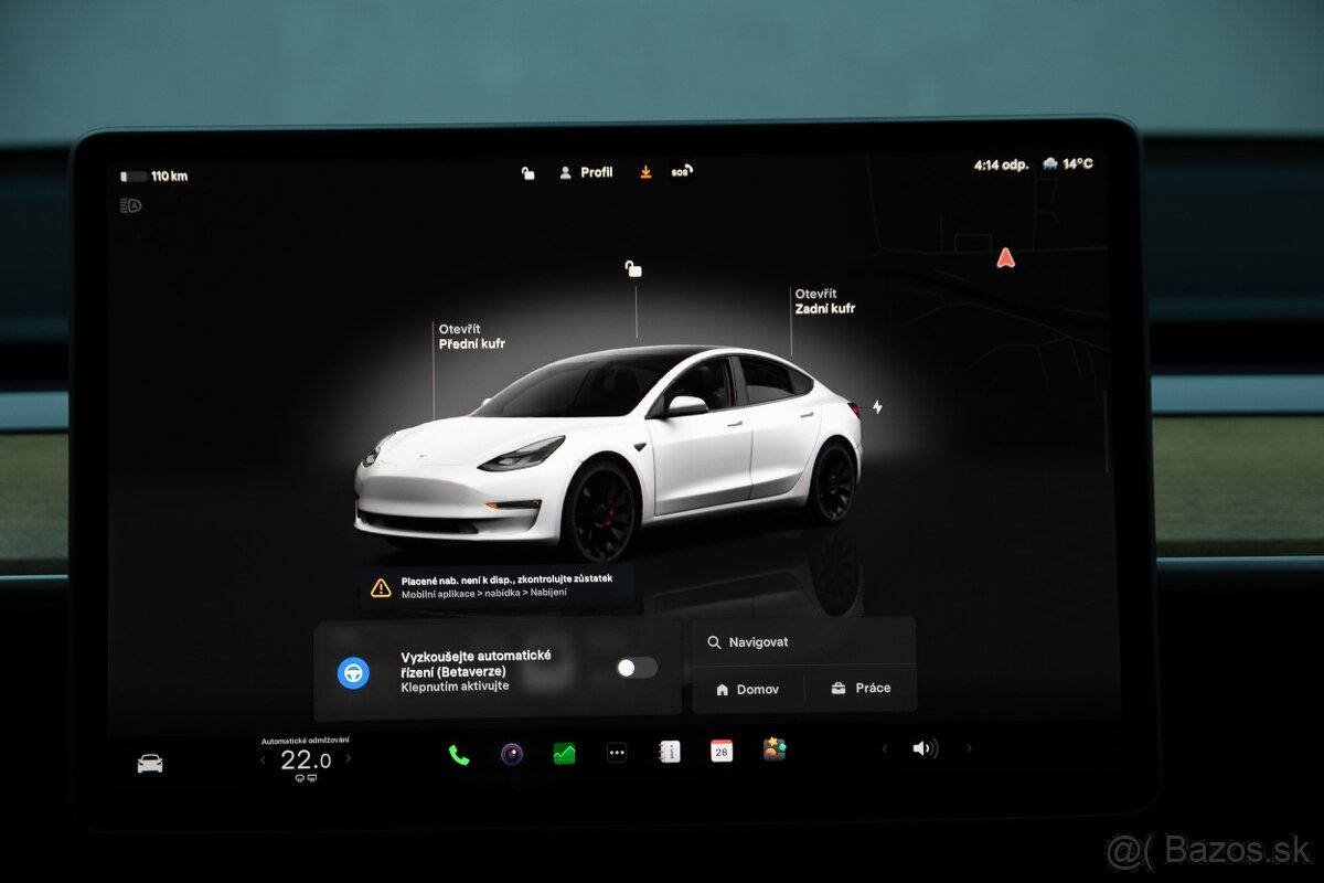 Tesla Model 3 Performance Dual Motor, 4x4, automat, 2022,DPH - 10