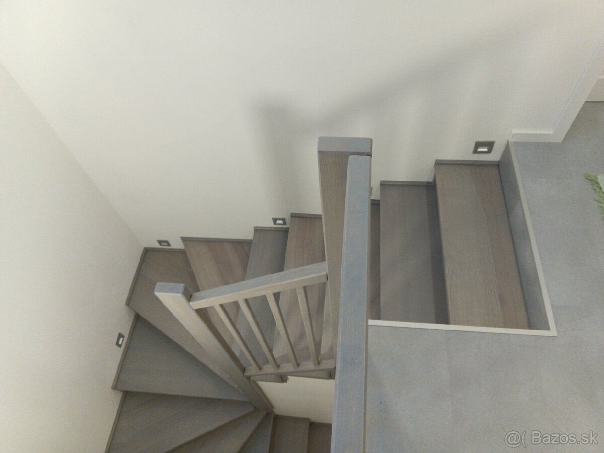 Masívne drevené schody na mieru. Martin, Žilina a okolie - 10