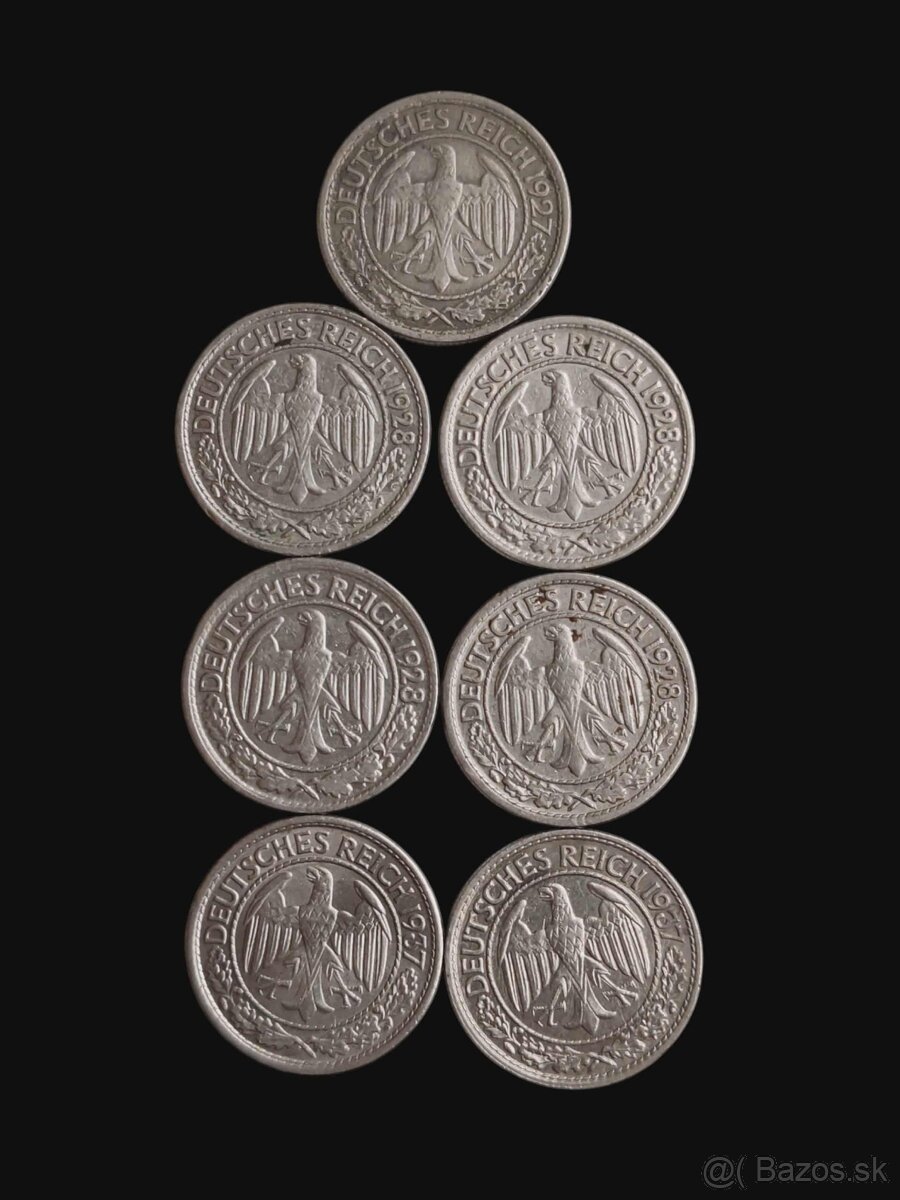 Drobné obehové mince Nemecka - 10