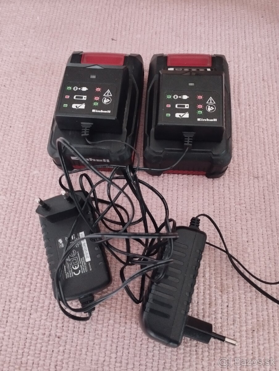 Kosačka Einhell plus baterie a nabíjačky - 10