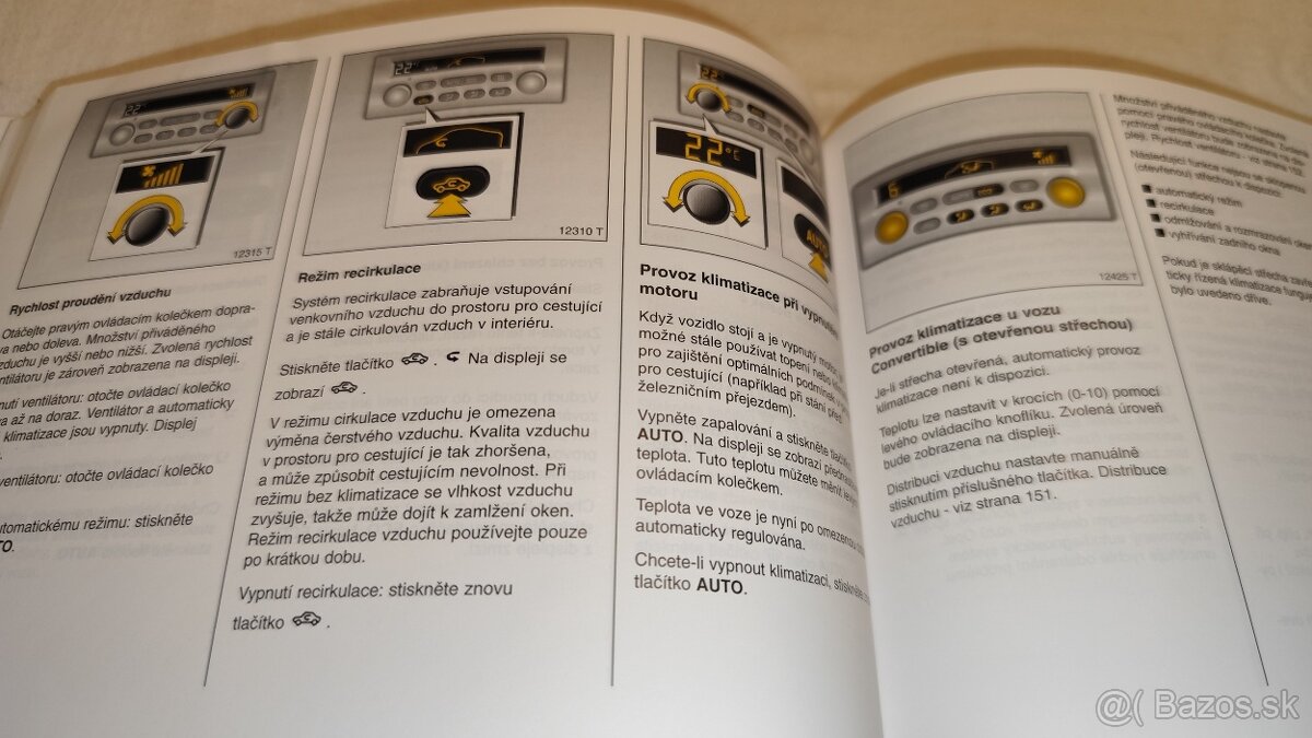 Opel ASTRA G - návod k obsluze příručka (1998-2/2004) - 10