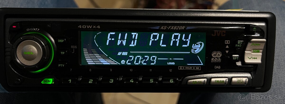 JVC KS-FX820R - kazetové autorádio - nové - 10