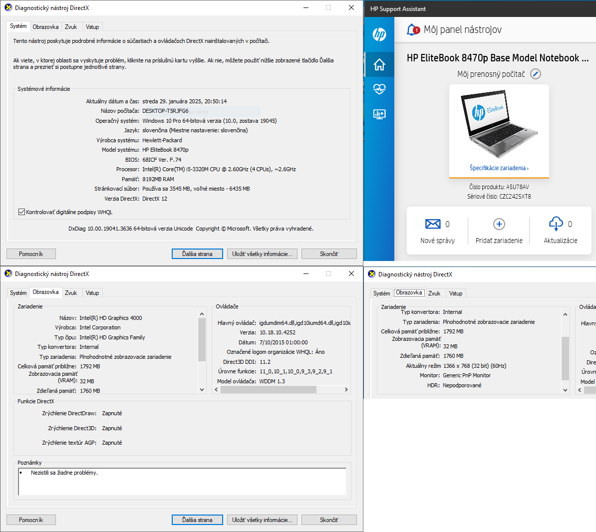 Predam notebook HP EliteBook 8470p + zdorj - 10