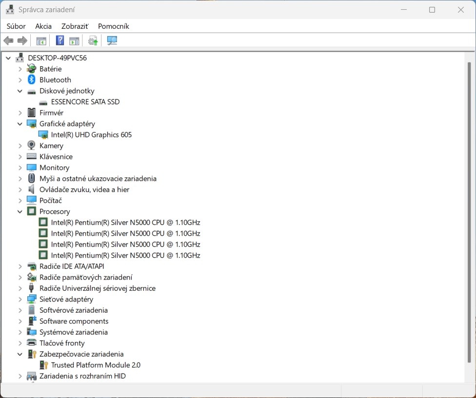 Lenovo IP 330 /Pentium N5000/8GB RAM/FHD/256GB SSD/Nova bat - 10