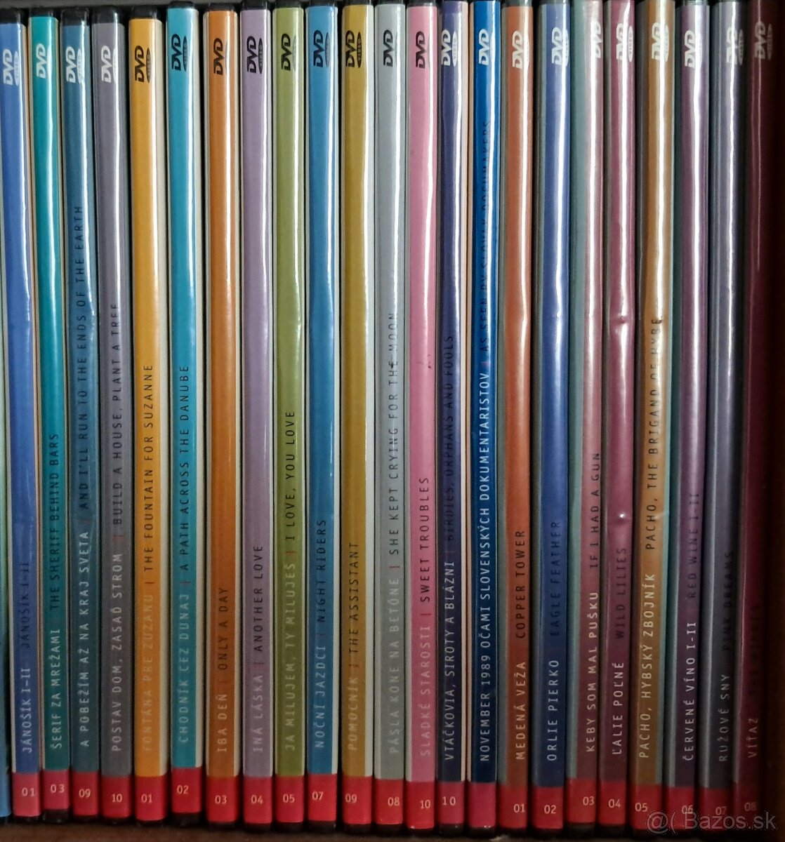 DVD pre zberateľov SK & CZ + rôzne zahraničné - 10
