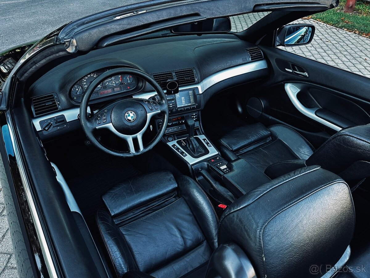 Predám BMW 323ci AT e46 Cabrio v plnej výbave - 10