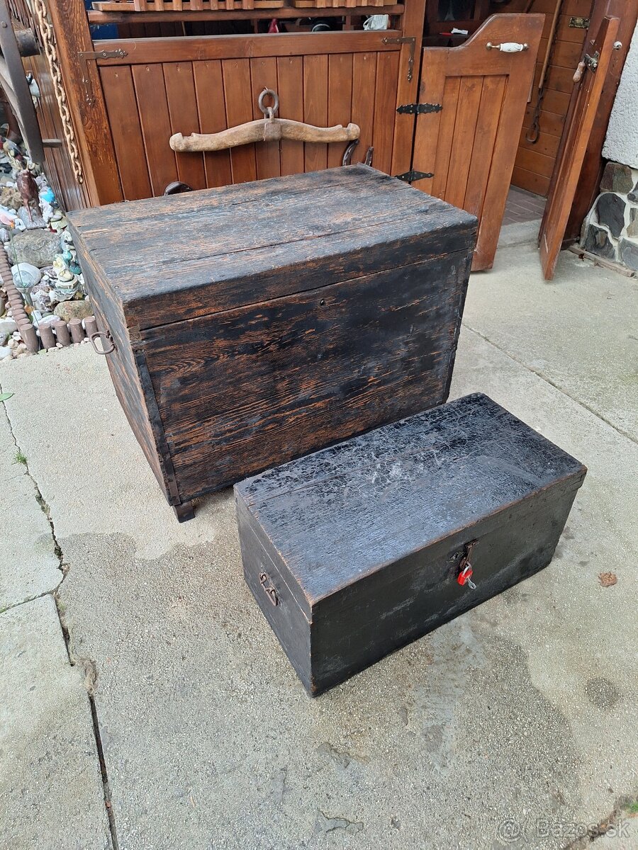 Stará drevenna truhlica - 10