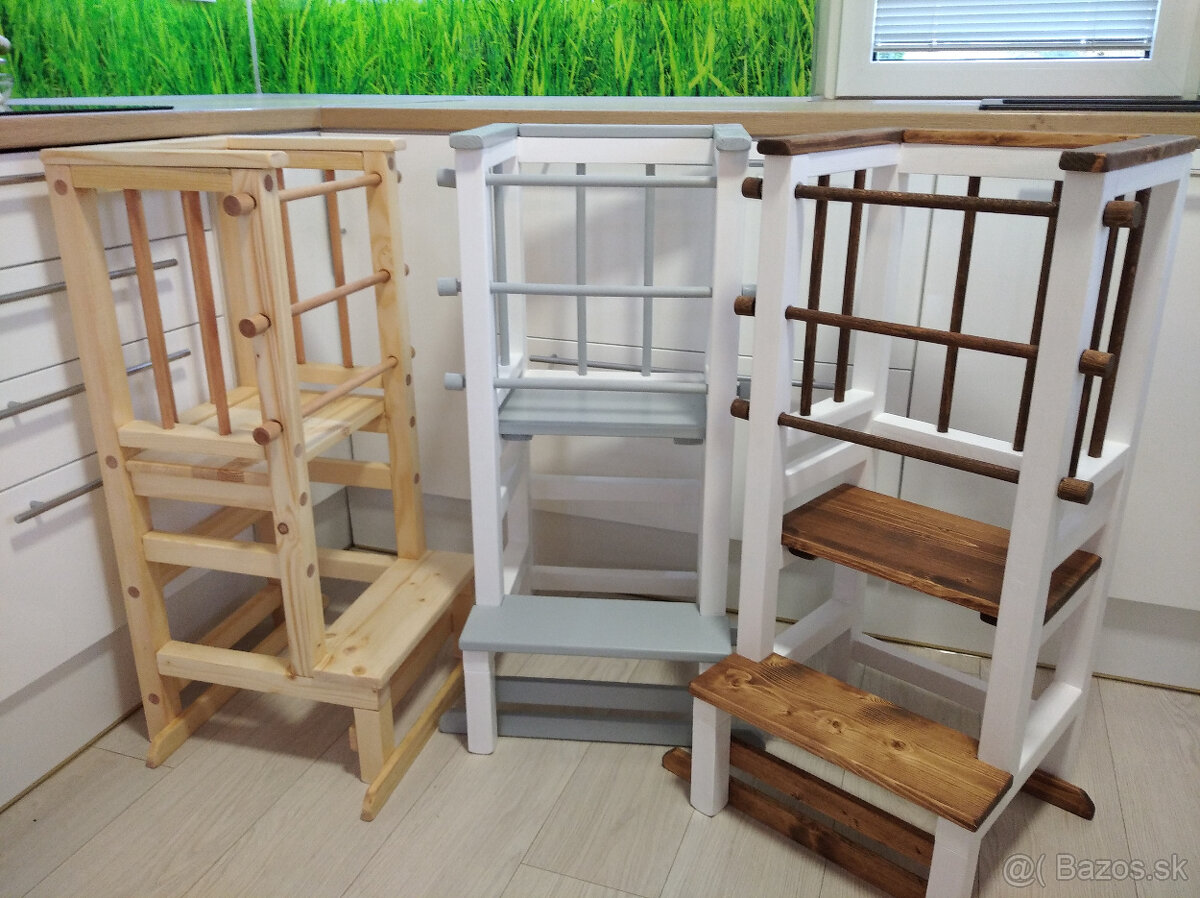 montessori ,Učiaca veža - -polohovateľná - 10