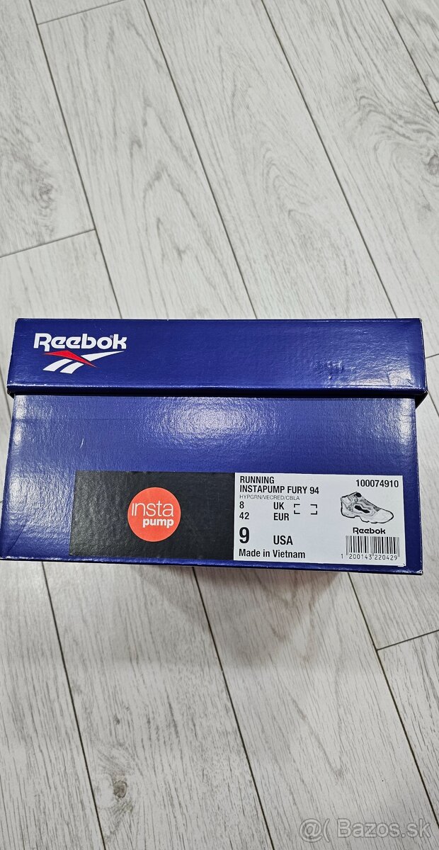 Reebok instapump fury 42. - 10