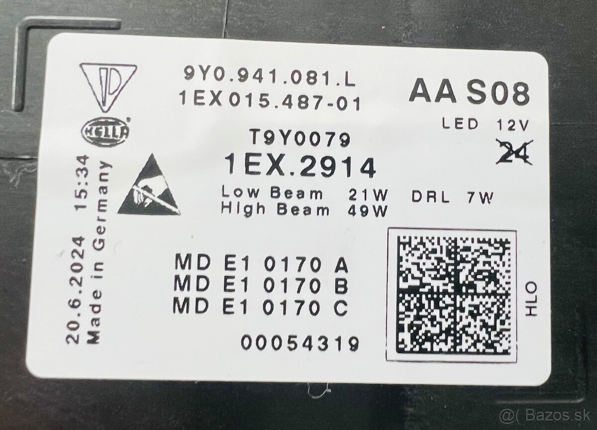 Porsche Cayenne 9Y0 Facelift Full led světlo - 10