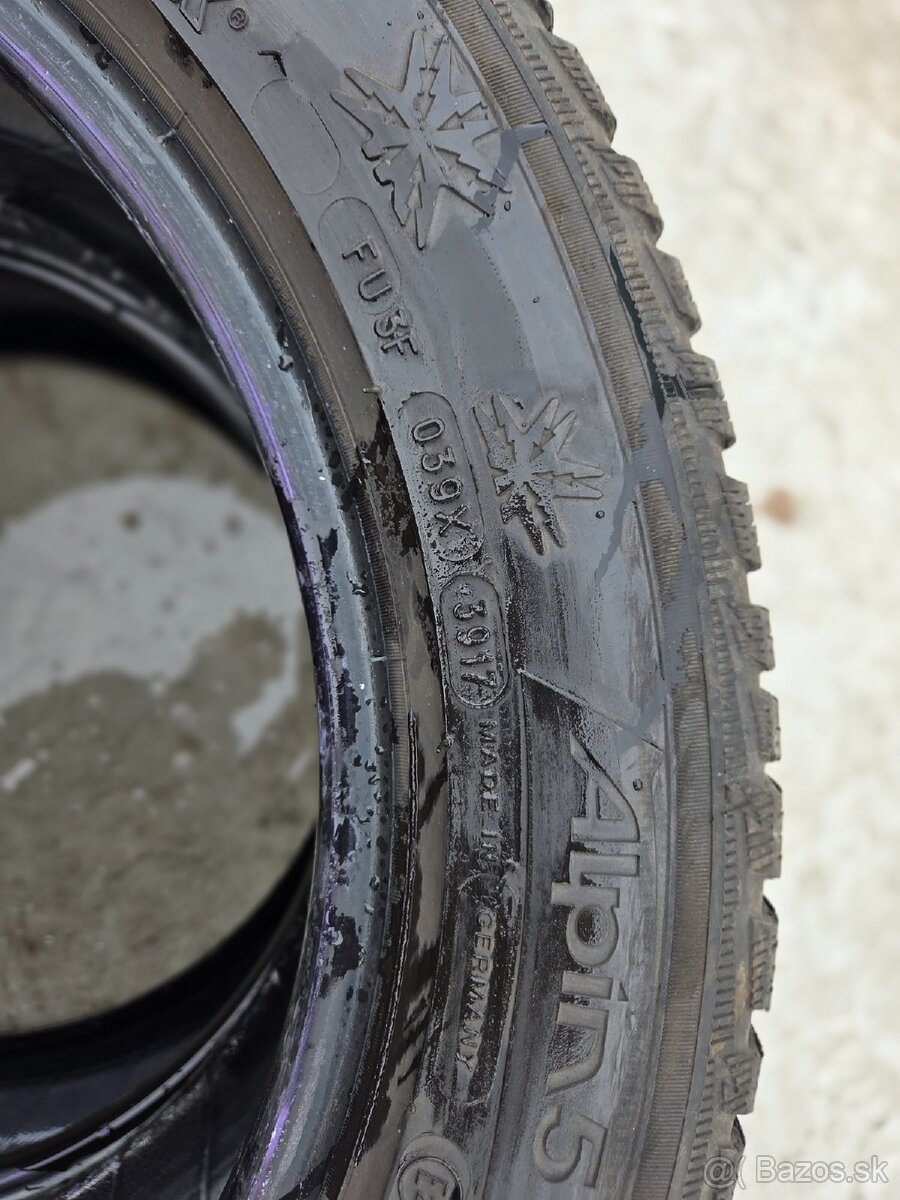 Michelin alpin 5 215/55r17 zimna - 10