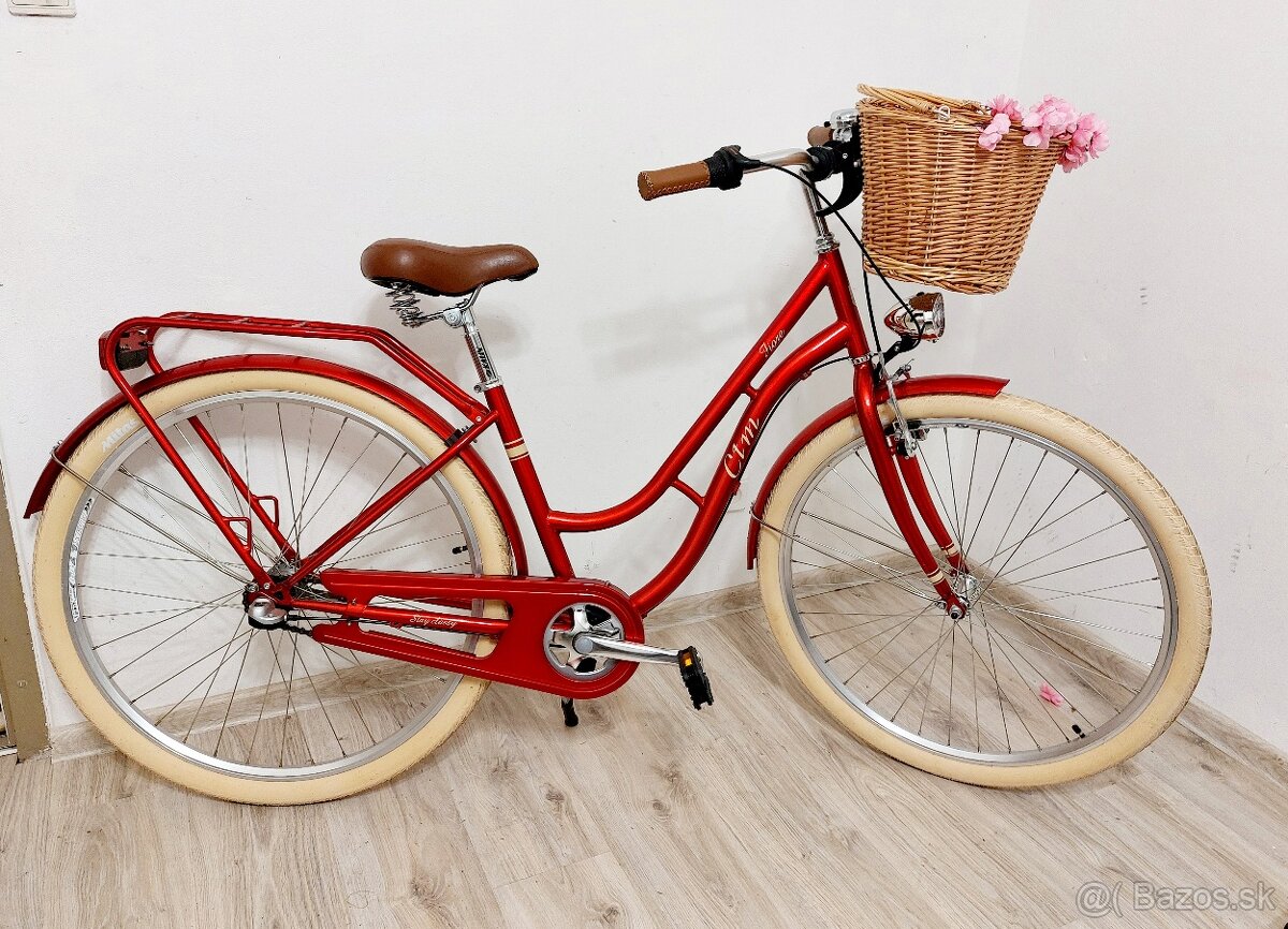 Dámsky bicykel v retro štýle - 10