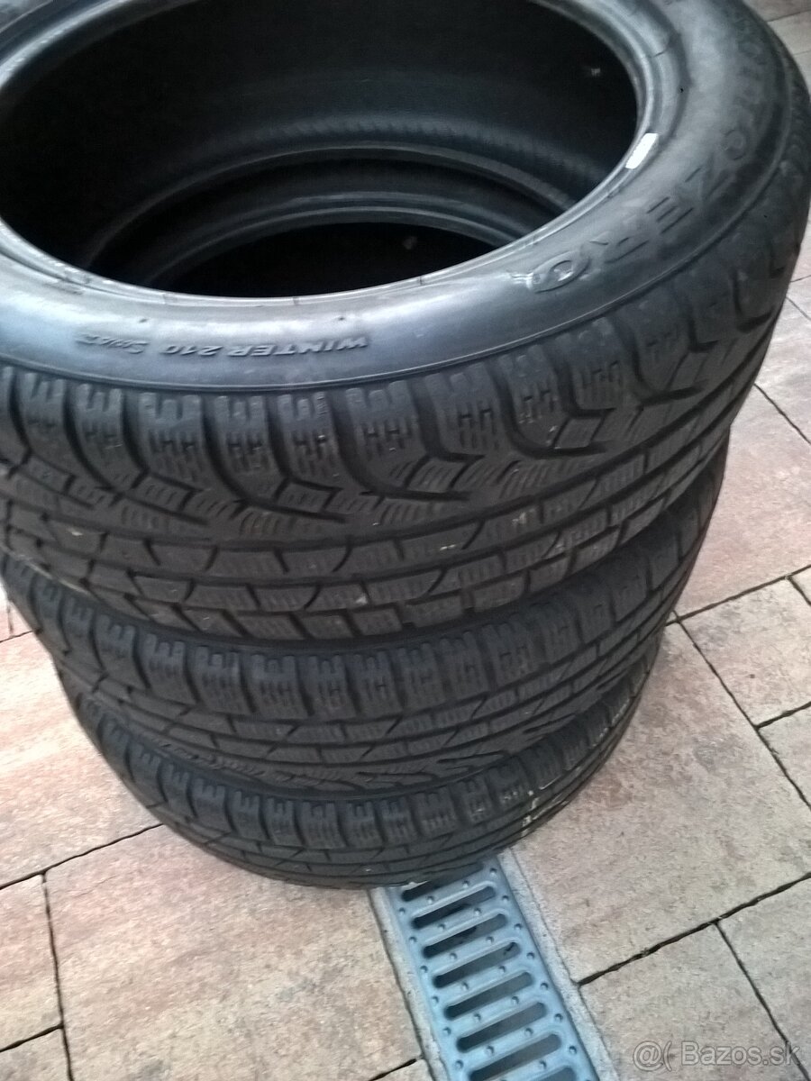 ZIMNÉ 215/55 R17 CONTINENTAL 2021 a PIRELLI 2022 OD 15€/kus - 10