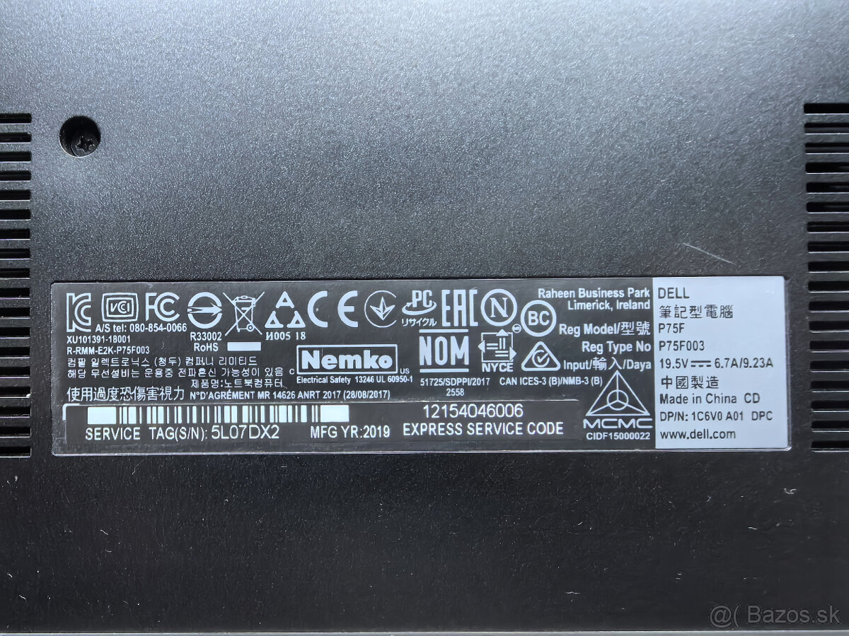 Dell G3 15-3579 – herný notebook - 10