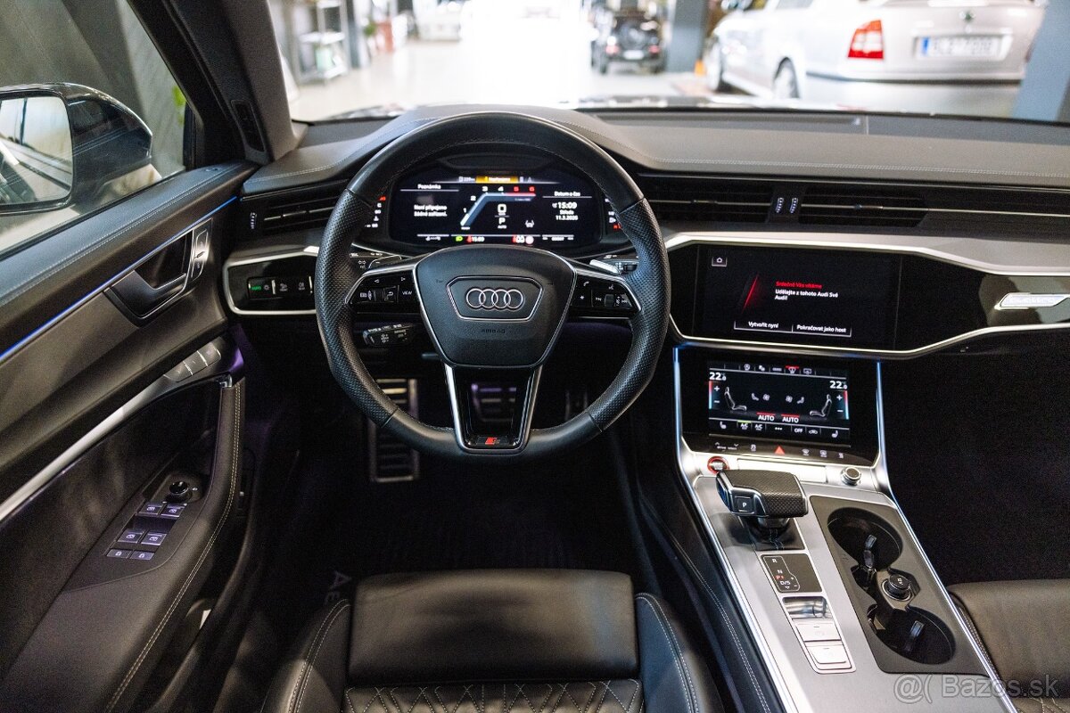 Audi S6 Avant 2022, 253kw, PPF, len 45t km, DPH, TOP - 10