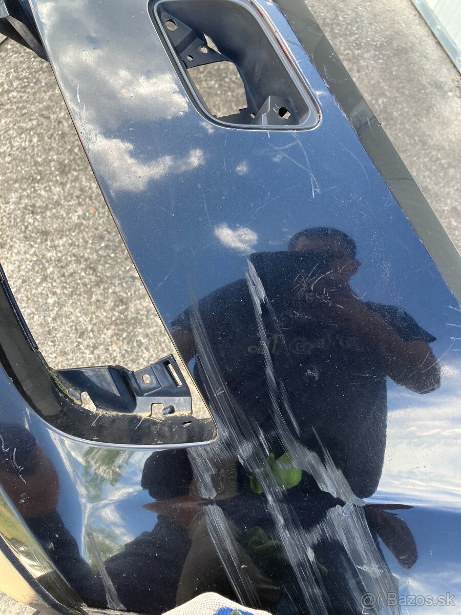 Predni naraznik audi q7 06-09 cerny spoiler - 10