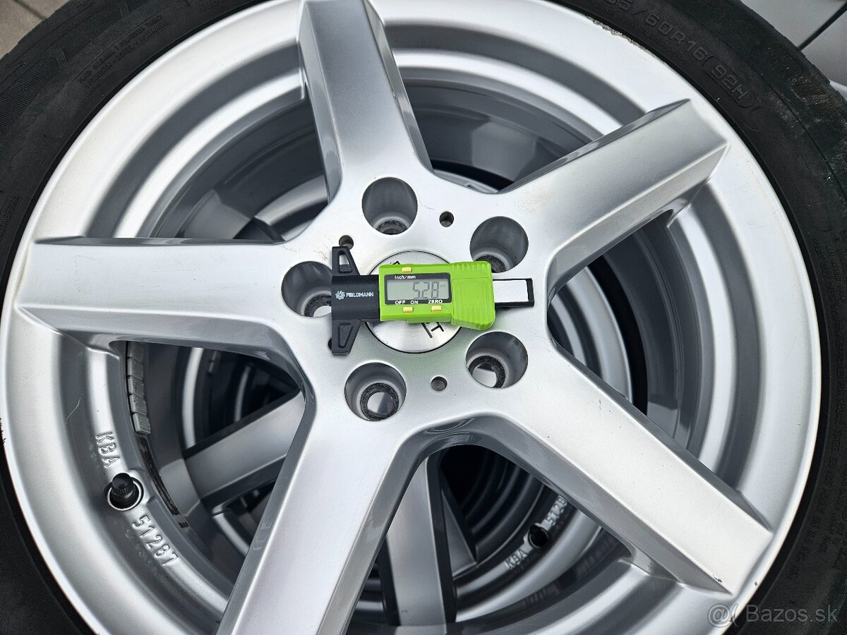 Kolesá Dezent 6.5J x 16 5x112 ET46 Silver 5 - 10