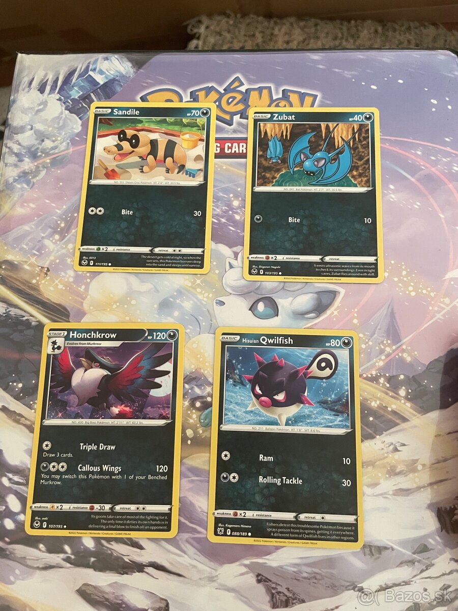 Predám pokemon karty 1 - 10