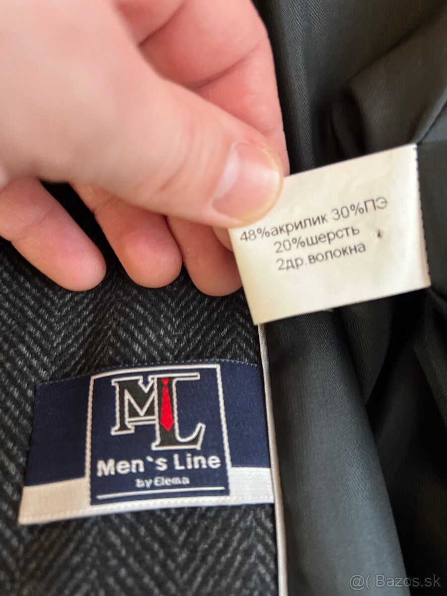 Pansky vlneny kabat - L - 10