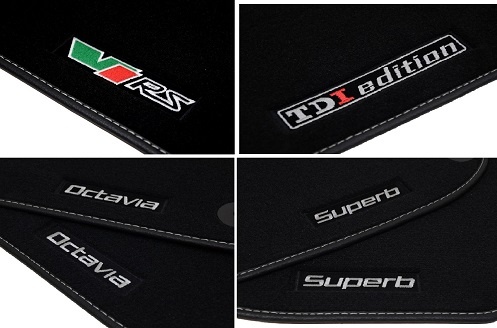 Luxusní celoroční Autokoberečky s podkladem hrubé gumy - 10