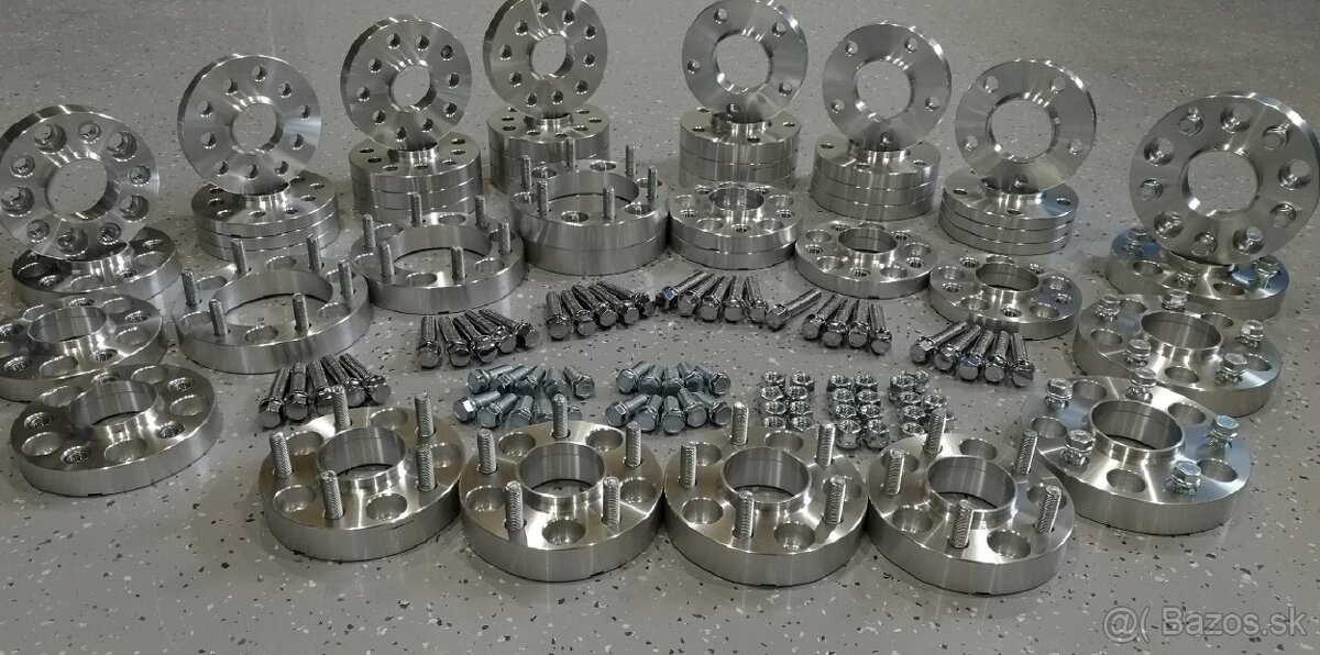 Rozsirovacie podlozky, strieborne, cierne, nizke ceny - 10