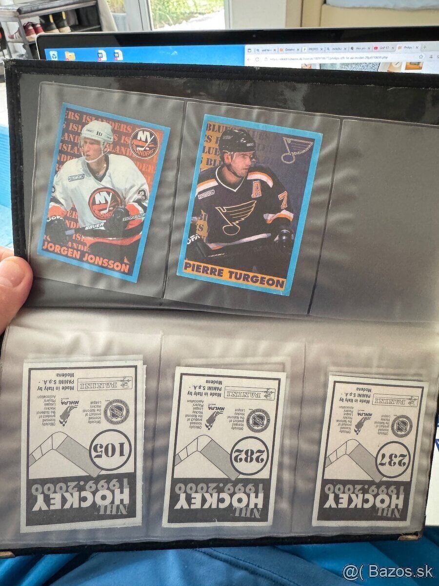 PANINI NHL HOCKEY 1999.2000 STICKERS - 10