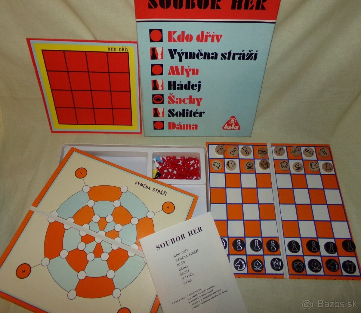 RETRO HRY, HRAČKY, PUZZLE - 10