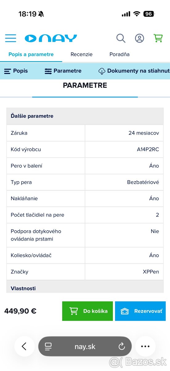Grafický tablet Artist Pro 14 - 2.gen ÚPLNE NOVÝ ZABALENÝ - 10