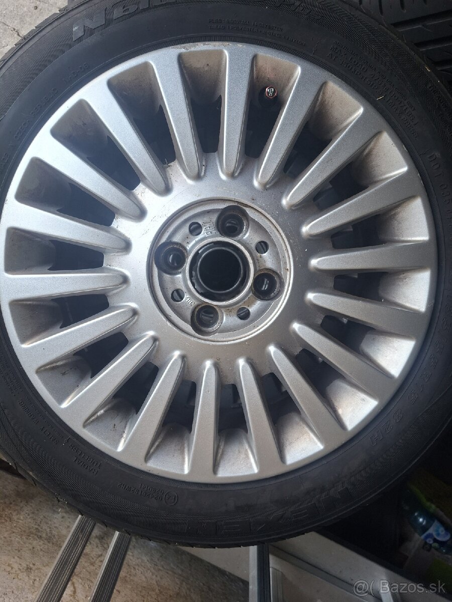 Letne 15 kolesa/pneu/ /Disky Fiat 500 185/55/R15 - 10