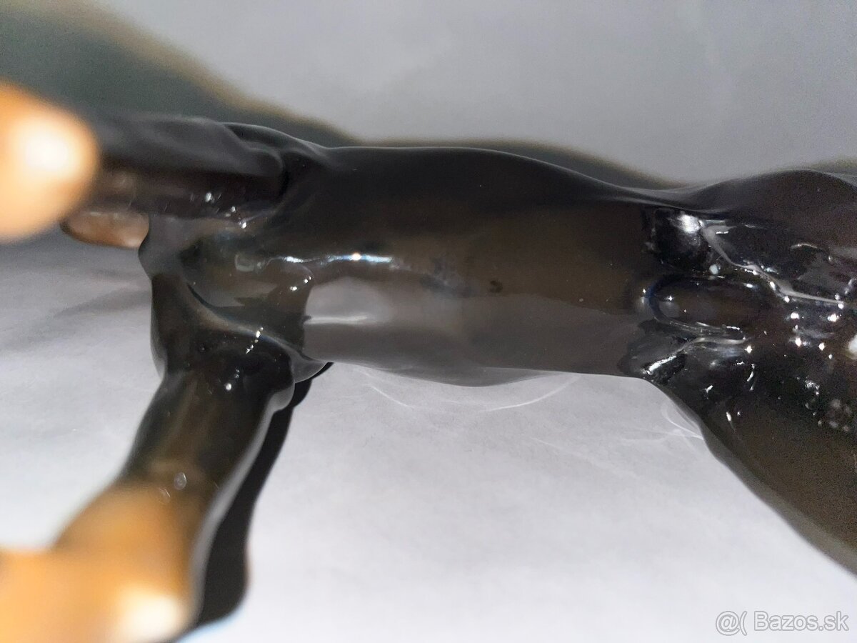 Porcelanovy pes - doberman Rosenthal - 10