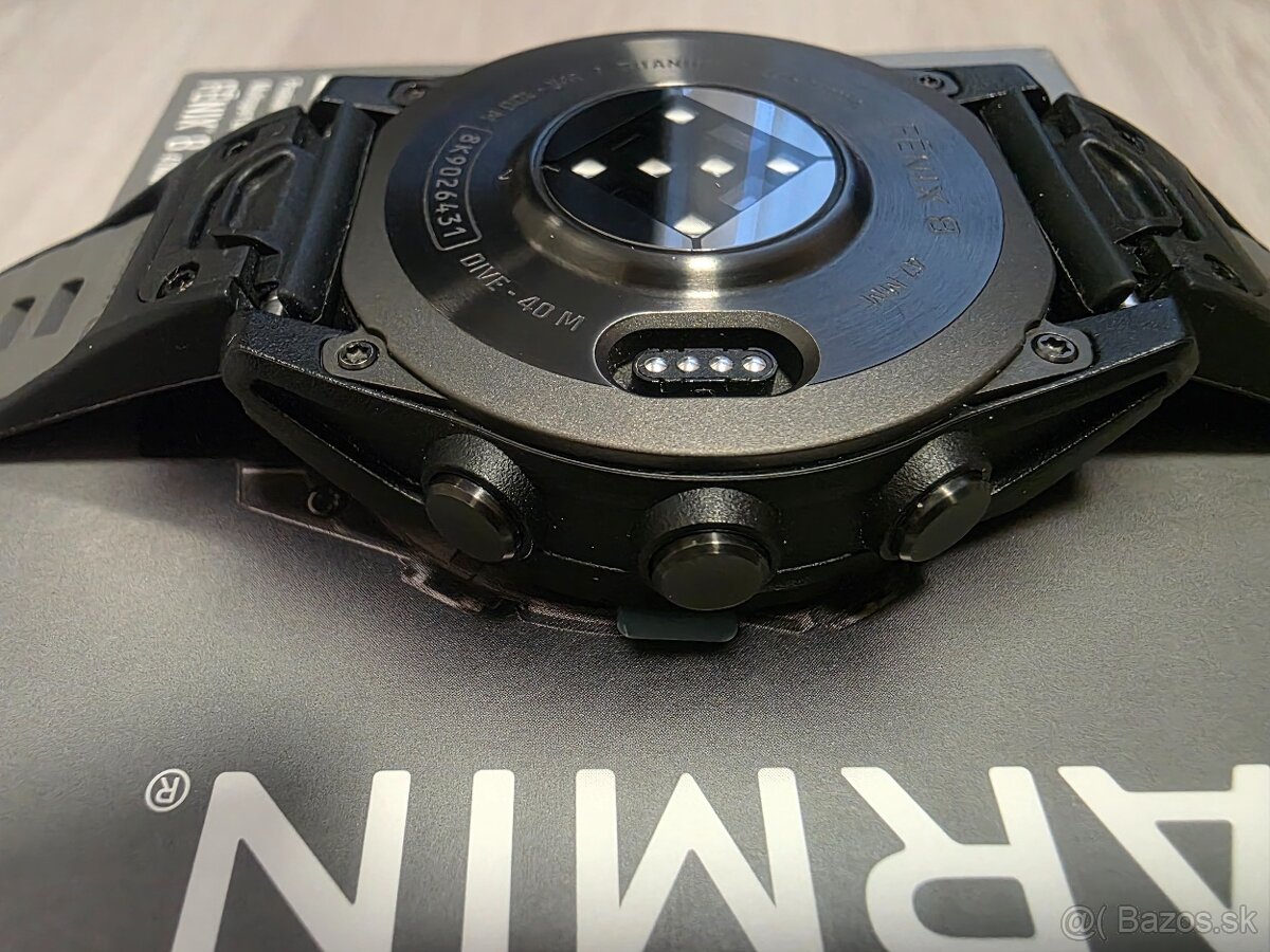 Garmin fenix 8 47mm AMOLED Sapphire Carbon Gray DLC Titanium - 10