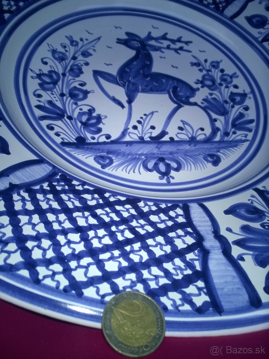 Veľký tanier 42 cm -Jeleň - 10