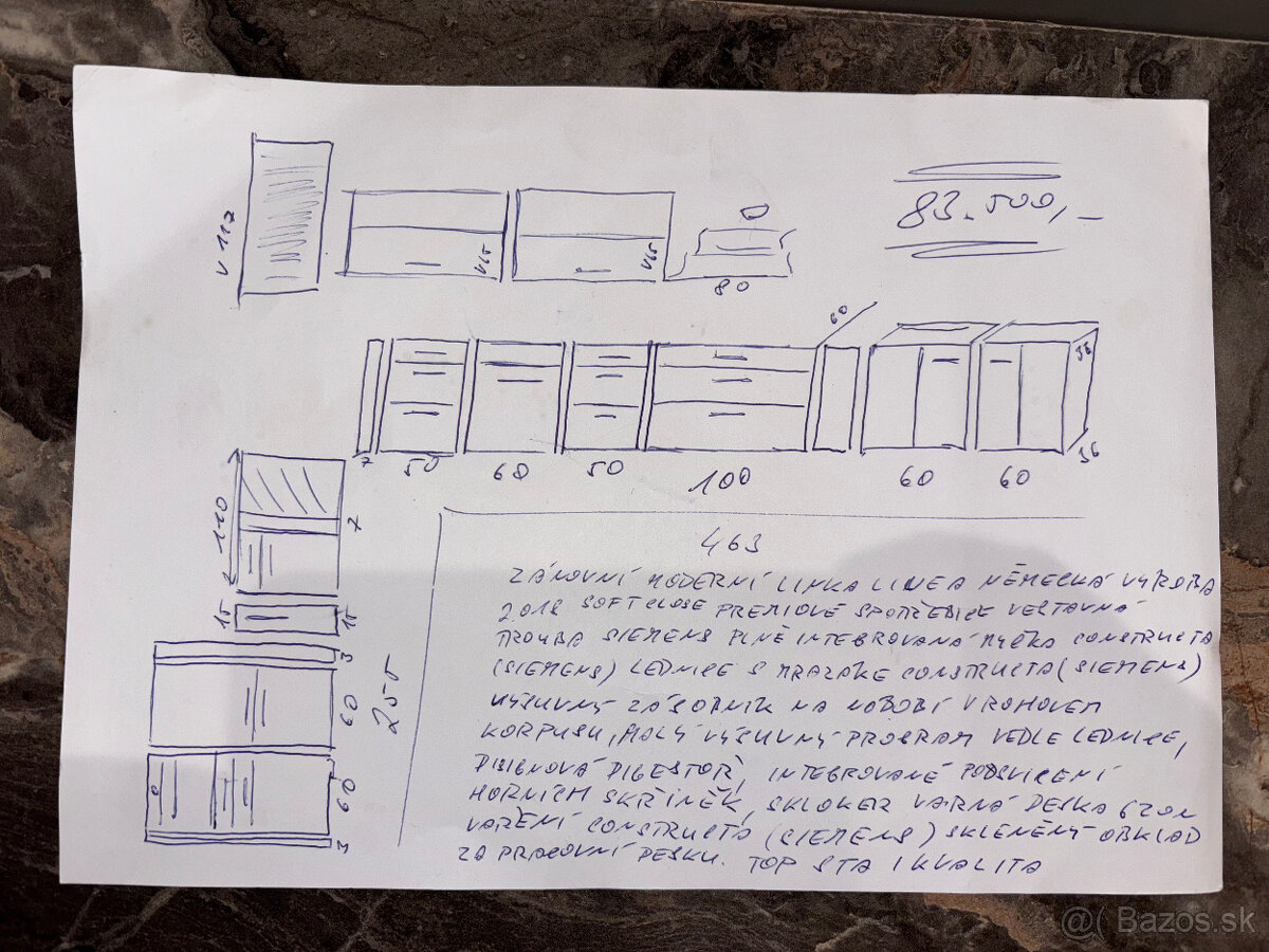 Kuchyň Německé výrobi Nobilia exklusivní stav - 10