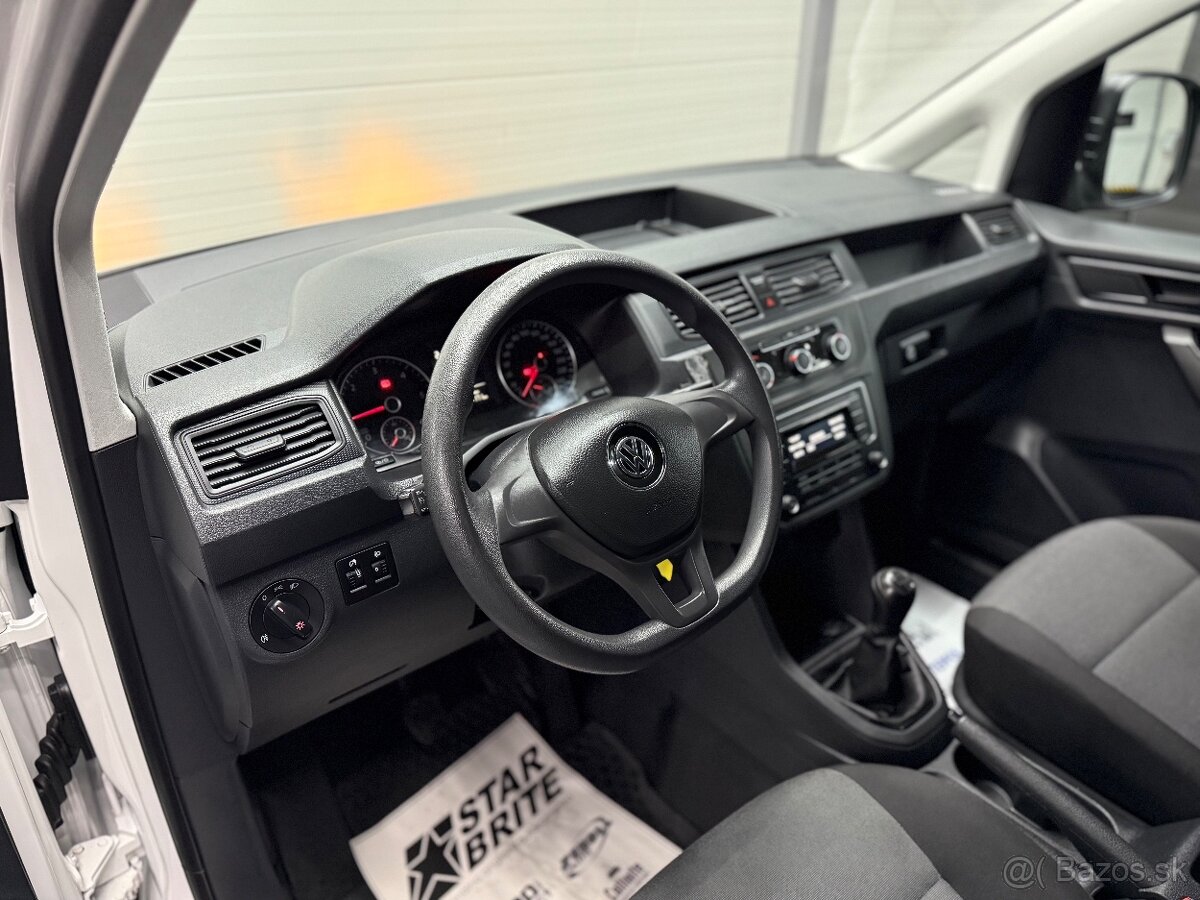 Volkswagen Caddy 2019 2.0tdi 75kw L1 ťažné 1majiteľ - 10
