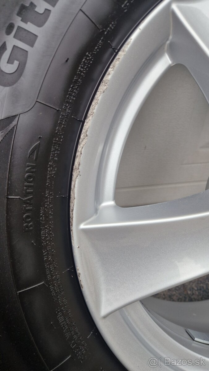 Celoročné alu 215/60 R16, 5x112, 6,5J, ET 41, - 10