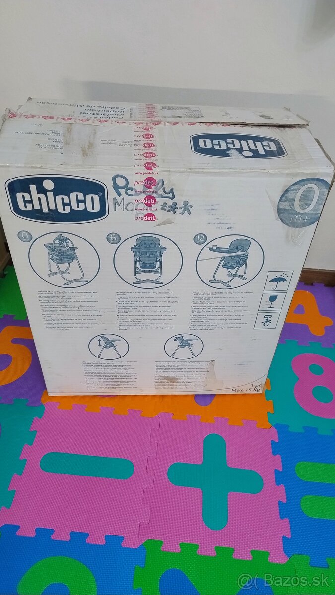 Detská jedálenská stolička Chicco Magic Polly - 10