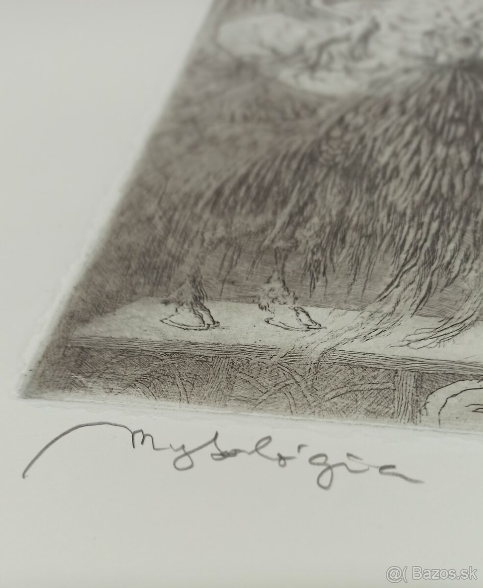 Predám zbierku grafík - Peter Kľúčik - 10