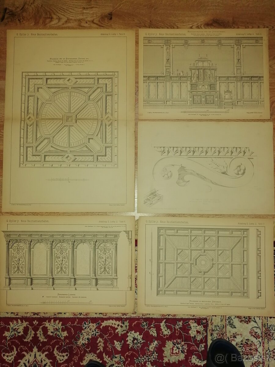 Staré návrhy interiérov. - 10