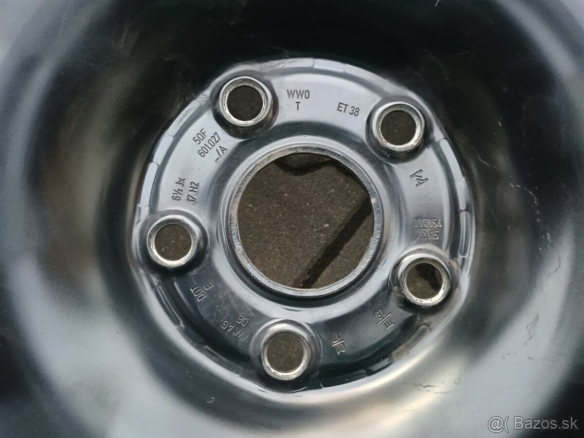 Zimná sada VW, Škoda, Seat 5x112 R17 + pneu 215/65 R17 - 10