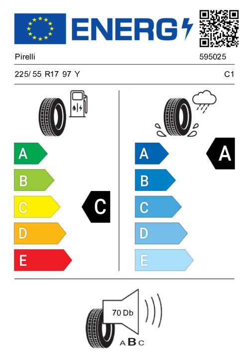 Pirelli Cinturato P7 225/55 R17 - 10
