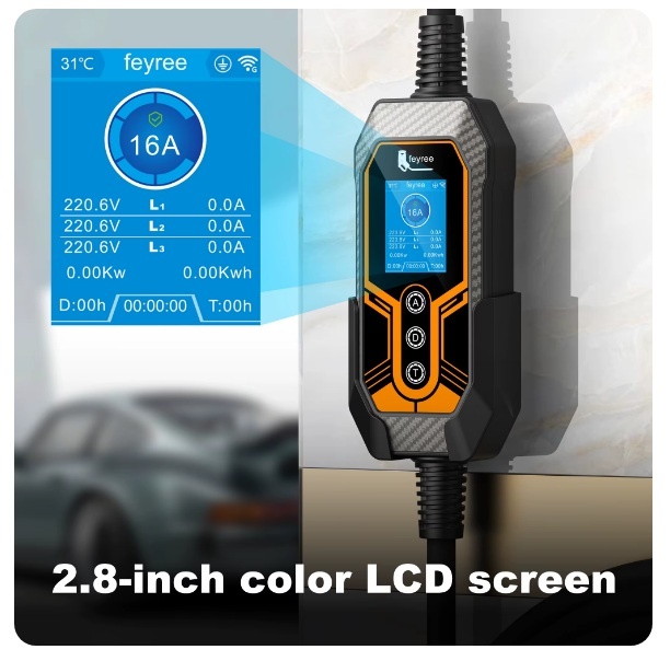Predám NOVÚ nabíjačku WALLBOX 11kW/16A na EV a PHEV TYP2 - 10