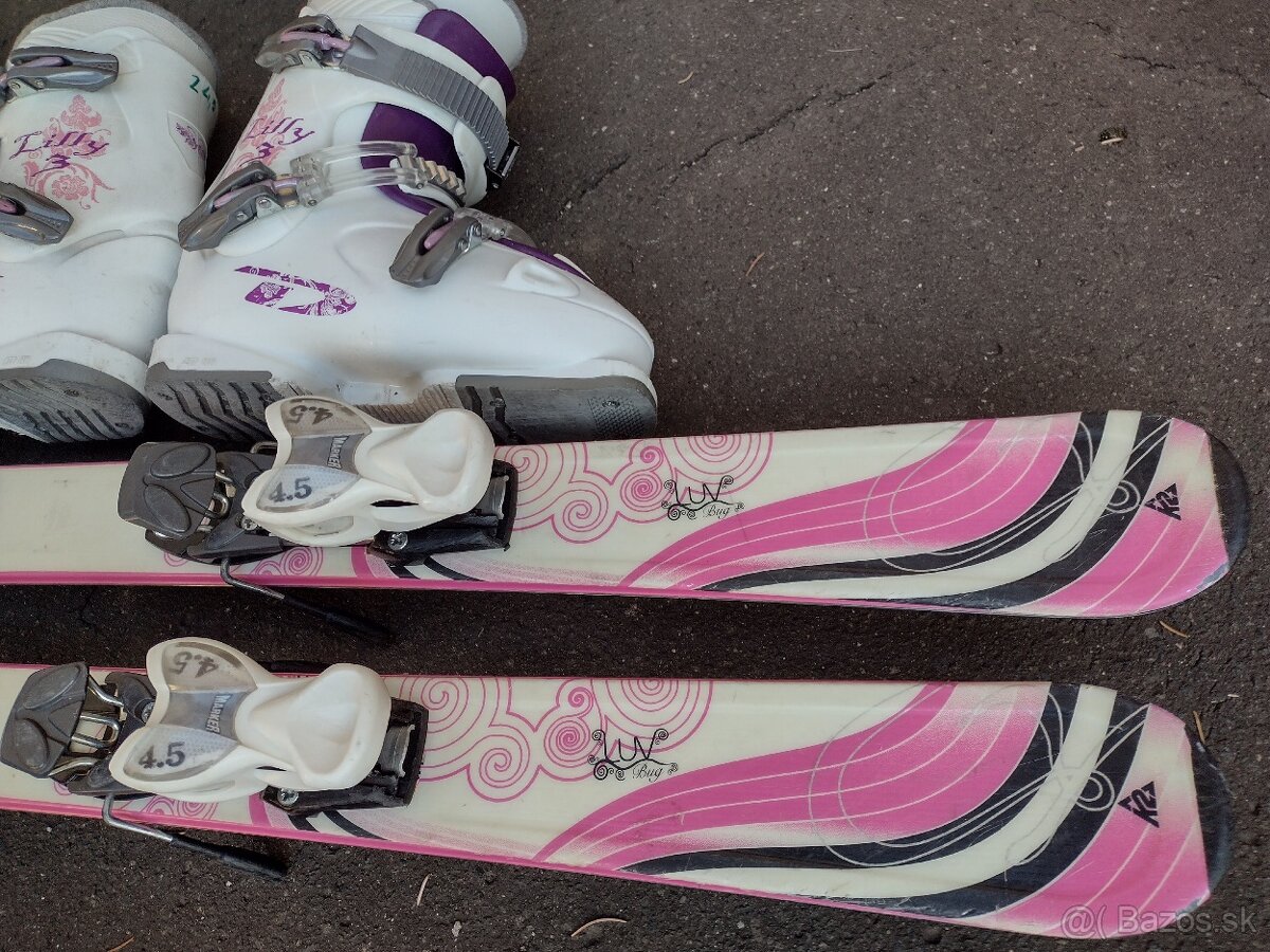 lyže 130cm,124cm - 10
