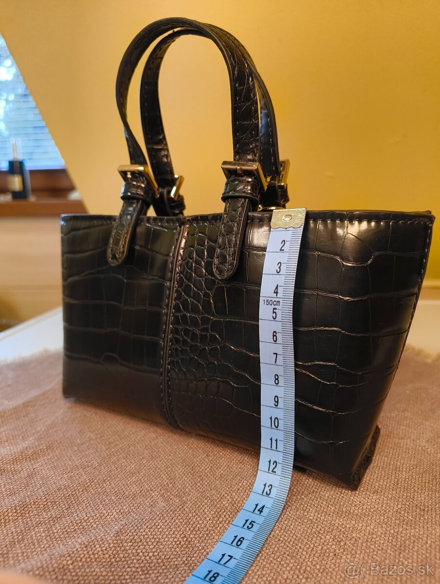 Čierna malá kabelka Zara - 10