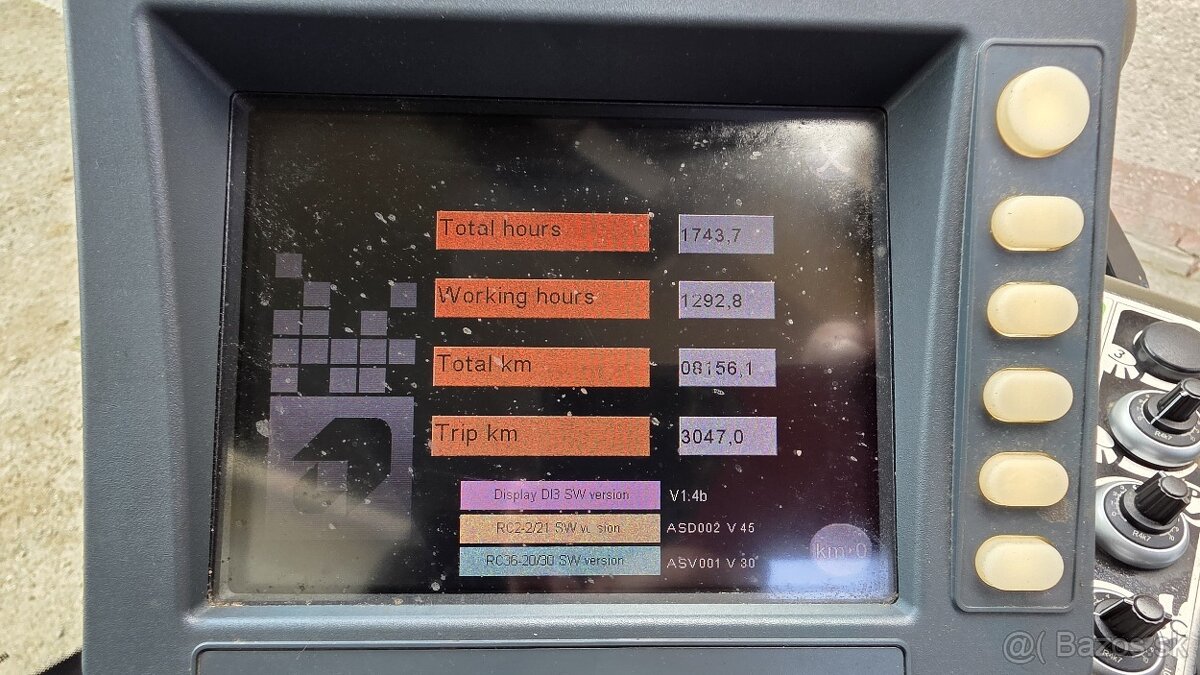 Víceúčelový zametací stroj, multicar, AUSA B200H,sklápěč,4x4 - 10